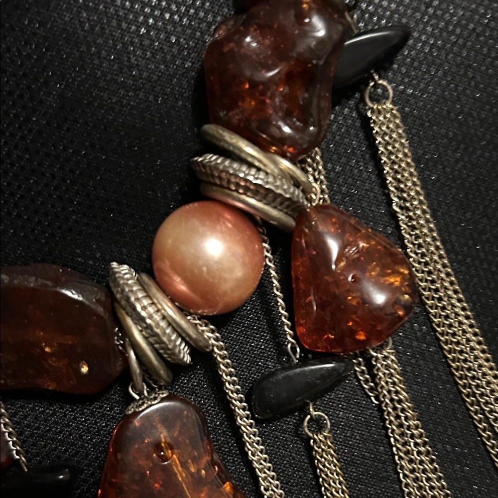 Elegant Multi-Stone Necklace - Picture 8 of 10